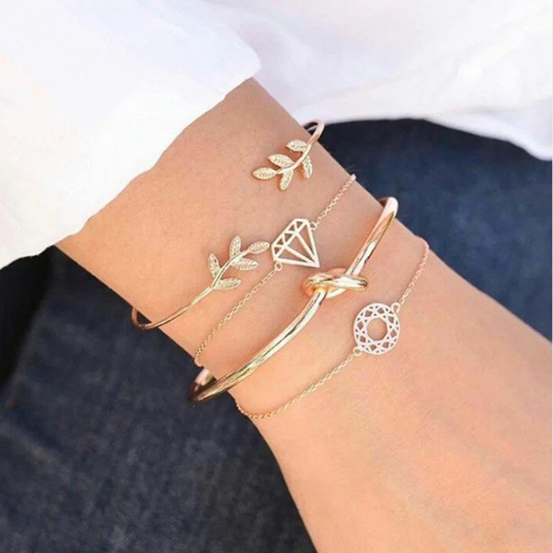 Bohemian Bracelet Set For women Shell Star Map Pineapple Heart Natural Stone Beads Chains Bangle Boho Jewelry Bohemian Bracelet Set For women Shell Star Map Pineapple Heart Natural Stone Beads Chains Bangle Boho Jewelry