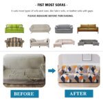 Coolazy Stretch Plaid Sofa Slipcover Elastic Sofa Covers for Living Room Funda Sofa Chair Couch Cover Home Decor 1/2/3/4-seater - Image 4