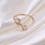 A-Z Letter Adjustable Opening Rings For Women Couple Alphabet Name Men Initials Ring Men Wedding Finger Jewelry Anillos Mujer - Image 4