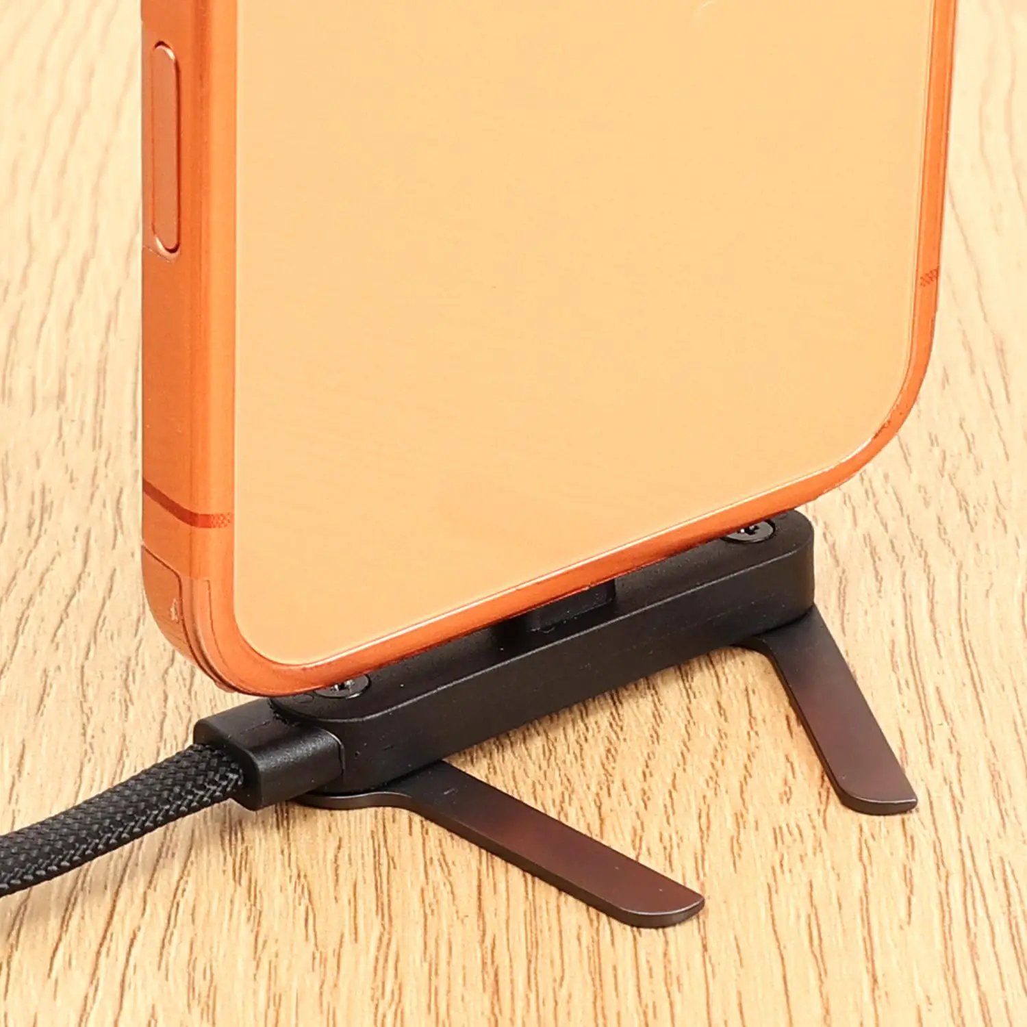 Quick Charge Flat Phone Charger Type C 240W Foldable Stand Fast Charging Kick Cable Stand Holder Cord for IPhone 17 16 Samsung