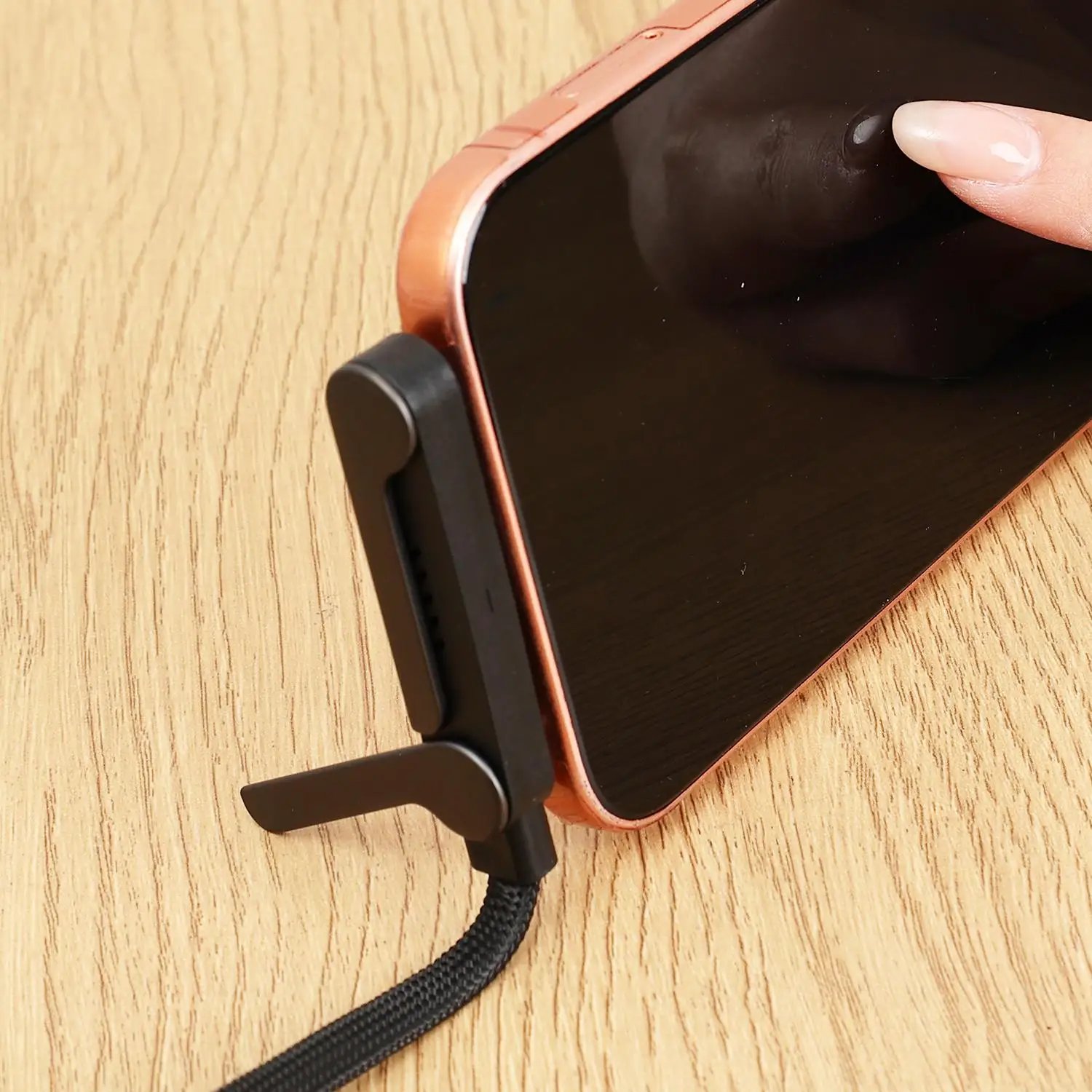 Quick Charge Flat Phone Charger Type C 240W Foldable Stand Fast Charging Kick Cable Stand Holder Cord for IPhone 17 16 Samsung