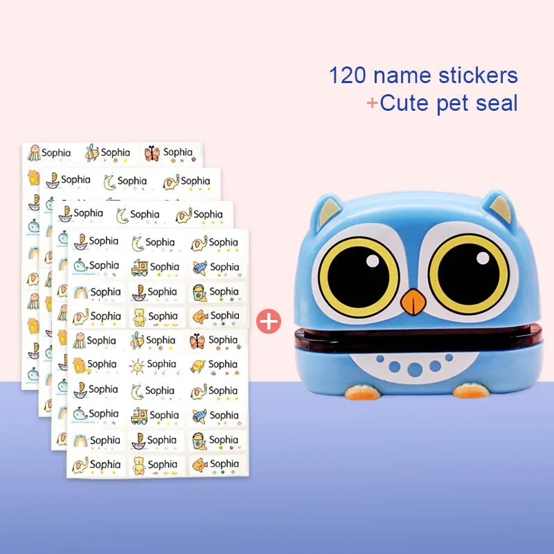 owl and Sticker
