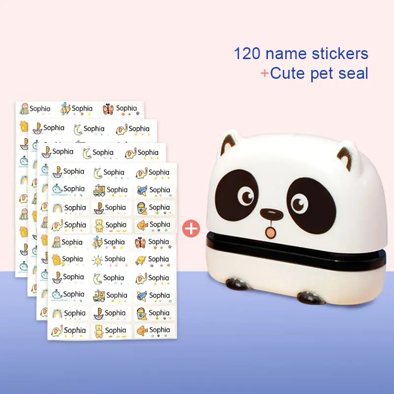panda and Sticker