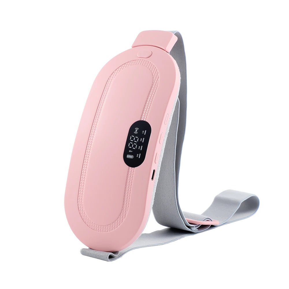 Electric Waist Massage Period Cramp Massager Vibrating Heating Belt for Menstrual Waist Stomach Abdominal Warm Palace Belt Electric Waist Massage Period Cramp Massager Vibrating Heating Belt for Menstrual Waist Stomach Abdominal Warm Palace Belt