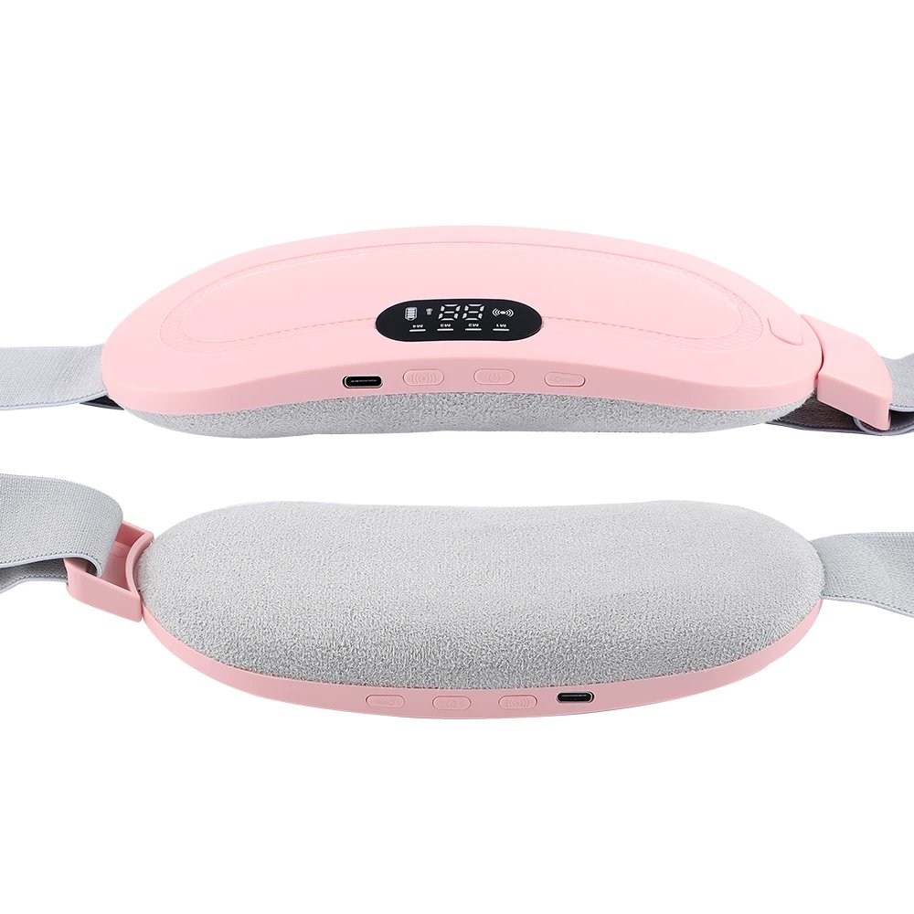 Electric Waist Massage Period Cramp Massager Vibrating Heating Belt for Menstrual Waist Stomach Abdominal Warm Palace Belt Electric Waist Massage Period Cramp Massager Vibrating Heating Belt for Menstrual Waist Stomach Abdominal Warm Palace Belt