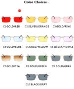 Classic Retro Sunglasses Women Glasses Lady Luxury Steampunk Metal Sun Glasses Vintage Mirror Oculos De Sol Feminino UV400 - Image 6