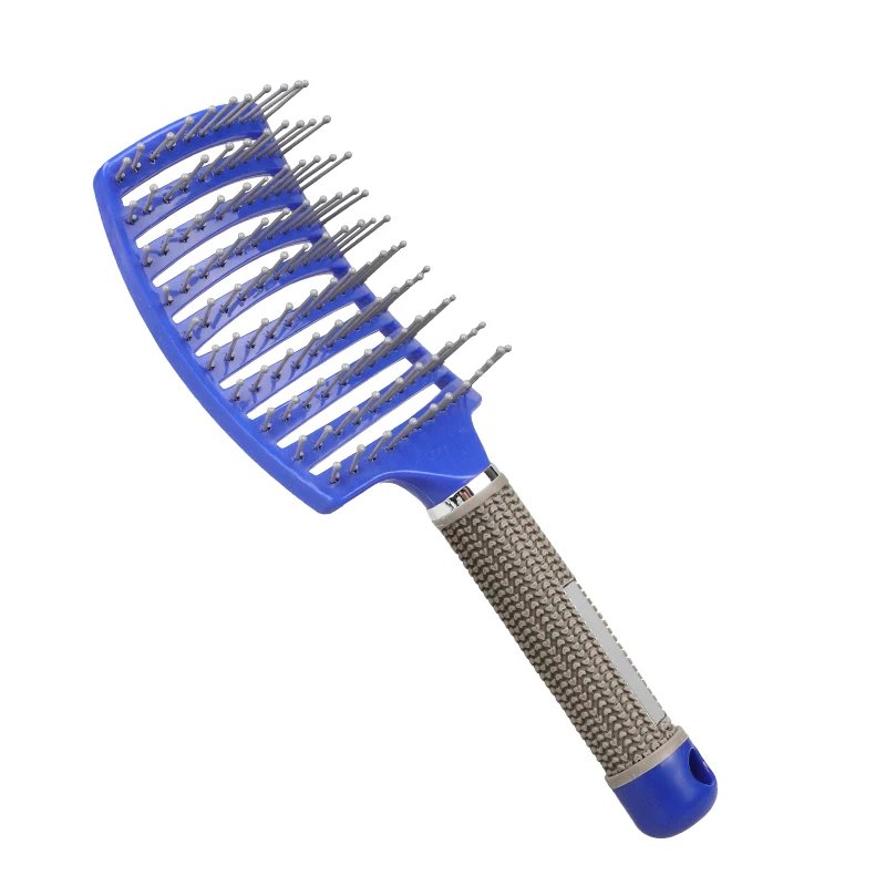 Hair Brush Scalp Massage Comb Hairbrush Bristle&Nylon Women Wet Curly Detangle Hair Brush for Salon Hairdressing Styling Tools