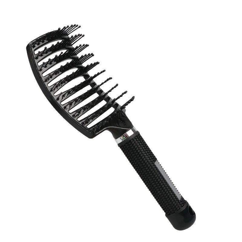 Hair Brush Scalp Massage Comb Hairbrush Bristle&Nylon Women Wet Curly Detangle Hair Brush for Salon Hairdressing Styling Tools
