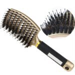 Hair Brush Scalp Massage Comb Hairbrush Bristle&Nylon Women Wet Curly Detangle Hair Brush for Salon Hairdressing Styling Tools - Image 6