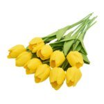 10PCS Tulip Artificial Flower Real Touch Artificial Bouquet PE Fake Flower for Wedding Decoration Flowers Home Garden Decor - Image 5
