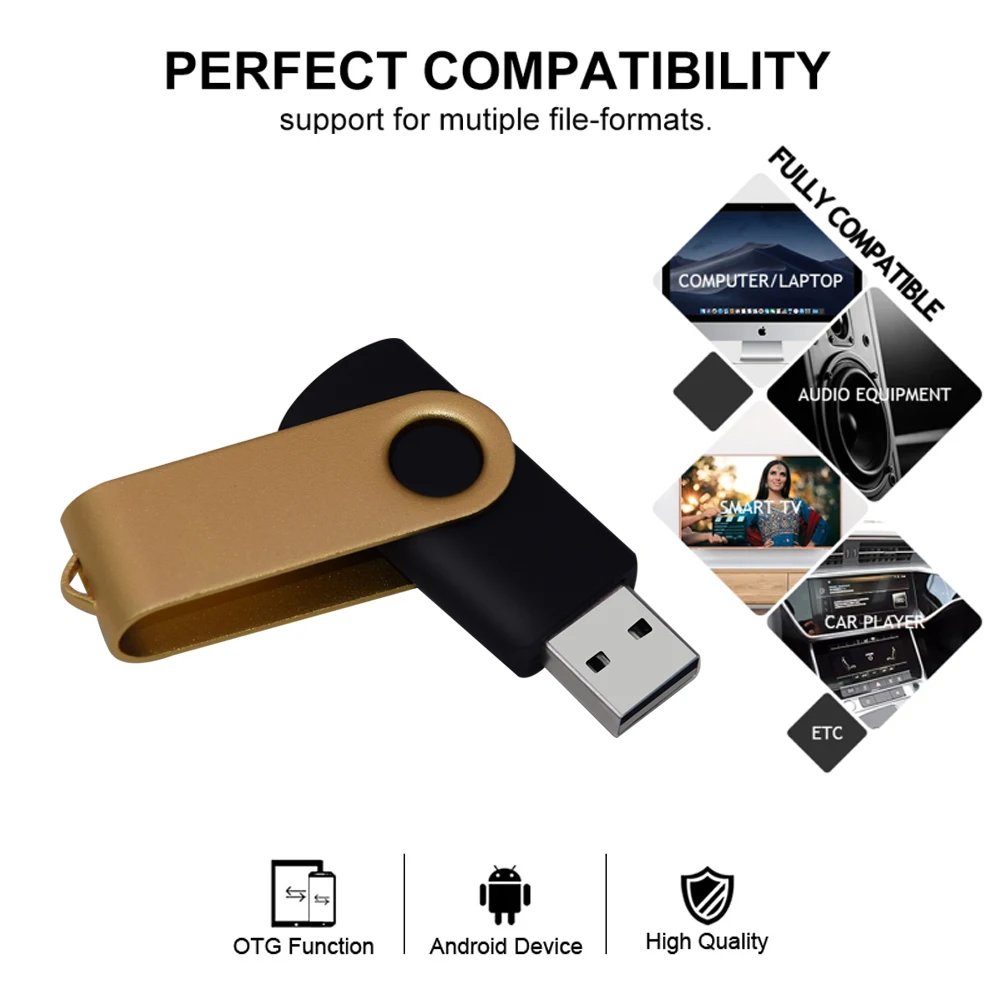 Rotatable USB 2.0 Flash Drive 128GB 64GB 32GB Colorful High Speed 16GB 8GB Memory Stick Waterproof Flash Disk PenDrive Rotatable USB 2.0 Flash Drive 128GB 64GB 32GB Colorful High Speed 16GB 8GB Memory Stick Waterproof Flash Disk PenDrive
