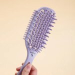 1Box Air Weave Wave Detangling Brush Anti-static Vent Hair Brush Scalp Massage Comb Hair Styling Tool for Curly Straight Hair - Image 4