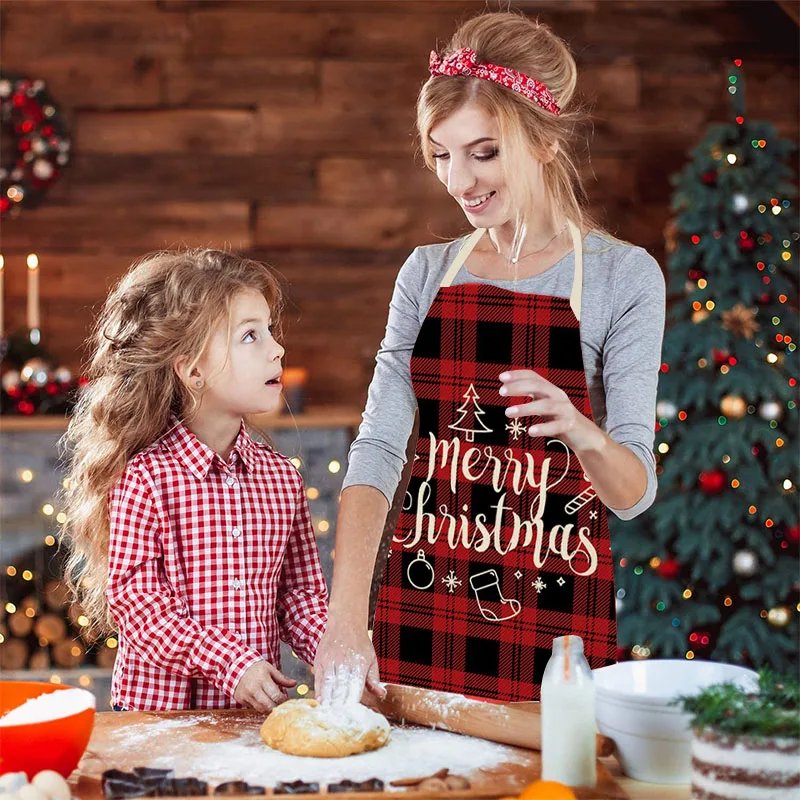 Linen Merry Christmas Apron Christmas Decorations for Home Kitchen Accessories 2026 Christmas Natal Navidad 2027 New Year Gifts Linen Merry Christmas Apron Christmas Decorations for Home Kitchen Accessories 2026 Christmas Natal Navidad 2027 New Year Gifts