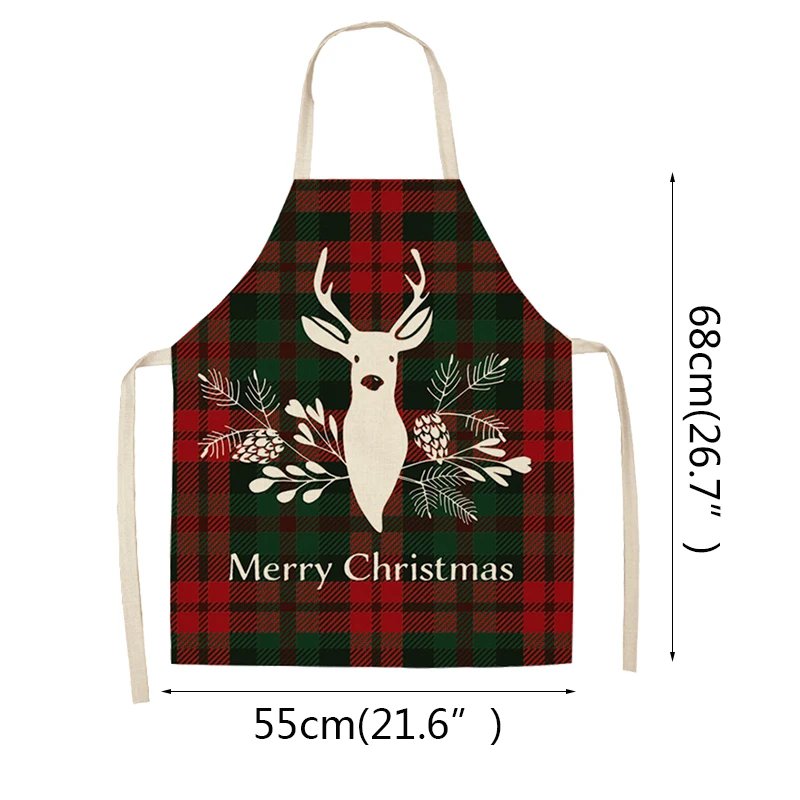 Linen Merry Christmas Apron Christmas Decorations for Home Kitchen Accessories 2026 Christmas Natal Navidad 2027 New Year Gifts Linen Merry Christmas Apron Christmas Decorations for Home Kitchen Accessories 2026 Christmas Natal Navidad 2027 New Year Gifts