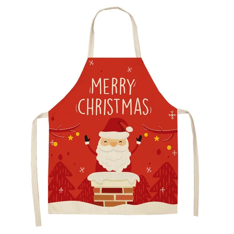 Linen Merry Christmas Apron Christmas Decorations for Home Kitchen Accessories 2026 Christmas Natal Navidad 2027 New Year Gifts Linen Merry Christmas Apron Christmas Decorations for Home Kitchen Accessories 2026 Christmas Natal Navidad 2027 New Year Gifts