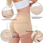Tummy control butt lifter body shapewear women slimming girdle body shaper waist trainer high waist flat belly - Image 4
