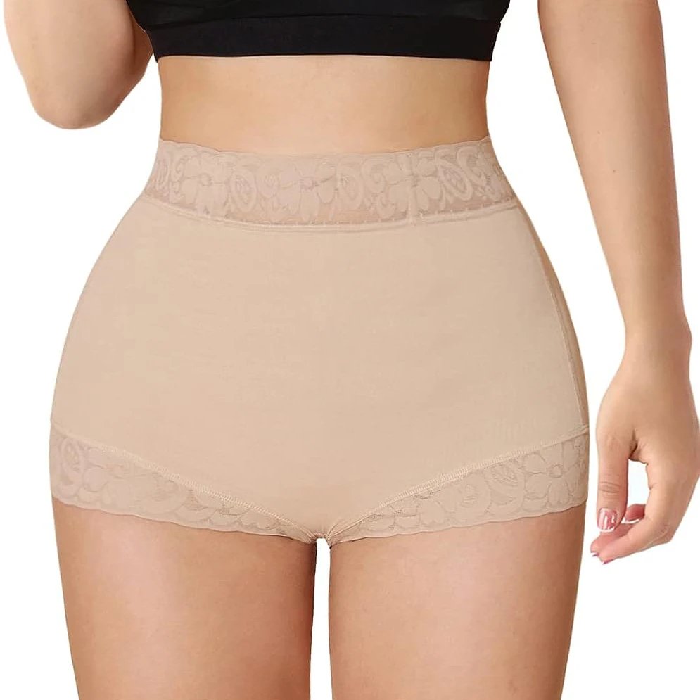 Tummy control butt lifter body shapewear women slimming girdle body shaper waist trainer high waist flat belly