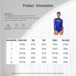 Women Rhythmic Gymnastics Jersey Artistic Figure Skating Ballet Dance Costume Shiny Rhinestone PracticeLeotard Jumpsuit Bodysuit - Image 3