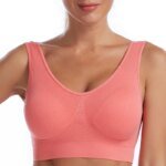 S-7XL Plus Size Thin Non-underwire Bra Zero Bondage Women's Underwear Sports Yoga Wireless Vest Seamless Adjustable Brassiere - Image 3
