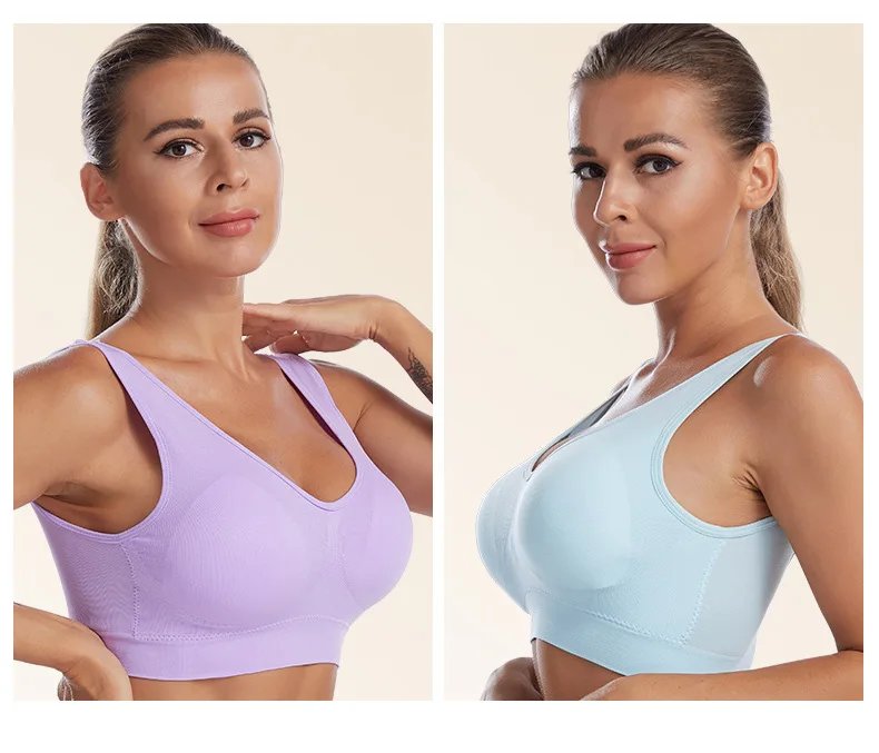 S-7XL Plus Size Thin Non-underwire Bra Zero Bondage Women's Underwear Sports Yoga Wireless Vest Seamless Adjustable Brassiere S-7XL Plus Size Thin Non-underwire Bra Zero Bondage Women's Underwear Sports Yoga Wireless Vest Seamless Adjustable Brassiere