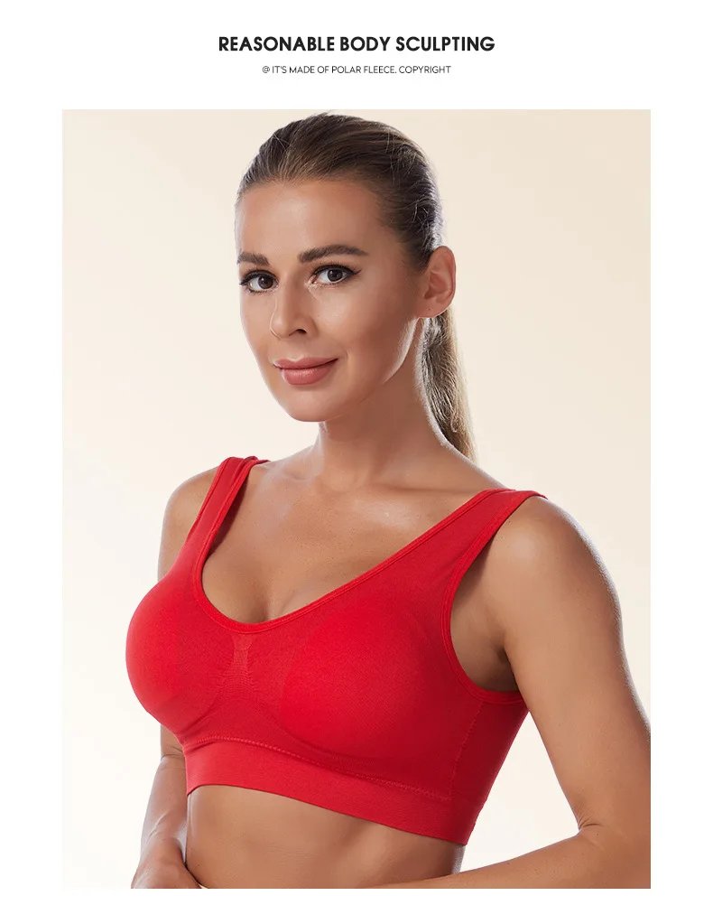 S-7XL Plus Size Thin Non-underwire Bra Zero Bondage Women's Underwear Sports Yoga Wireless Vest Seamless Adjustable Brassiere S-7XL Plus Size Thin Non-underwire Bra Zero Bondage Women's Underwear Sports Yoga Wireless Vest Seamless Adjustable Brassiere